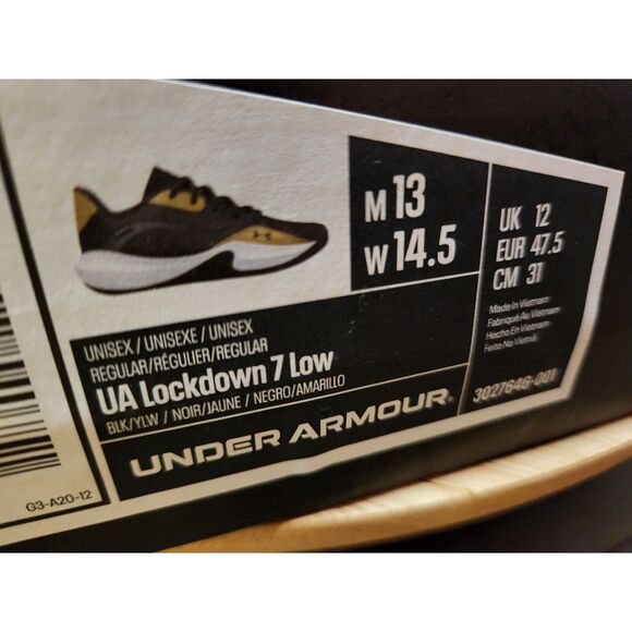 Under Armour Lockdown 7 Low Men's US 13 EU 47.5 - Picture 5 of 12
